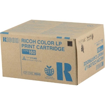 Show details for Ricoh 888445 (Type 160) Cyan Copier Toner (10000 Yield) Picture of Ricoh 888445 (Type 160) Cyan Copier Toner (10000 Yield)