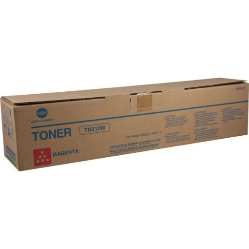 Picture of Konica Minolta 8938-507 (TN-210M) OEM Magenta Toner Cartridge