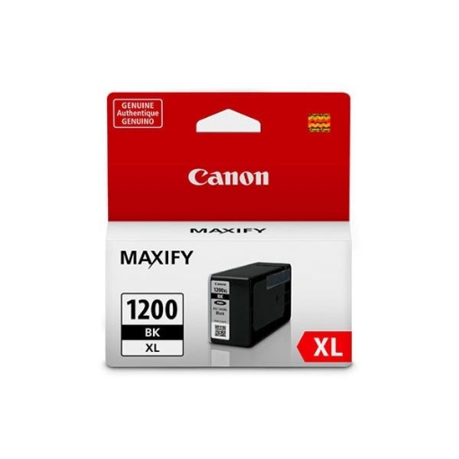 Picture of Canon 9183B001 (PGI-1200XLBk) OEM High Yield Black Inkjet Cartridge