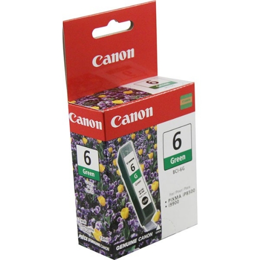 Picture of Canon 9473A00 (BCI-6G) OEM Green Inkjet Cartridge