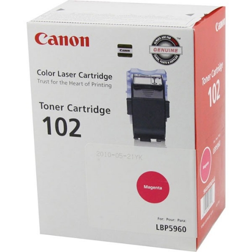 Picture of Canon 9643A006AA (CRG-102M) OEM Magenta Toner Printer Cartridge