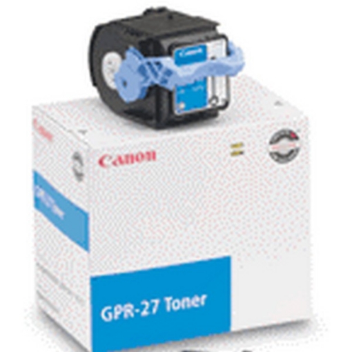 Picture of Canon 9644A008AA (GPR-27C) OEM Cyan Toner Printer Cartridge