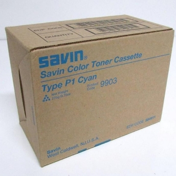 Picture of Savin 9903 (Type P1) OEM Cyan Toner Cartridge