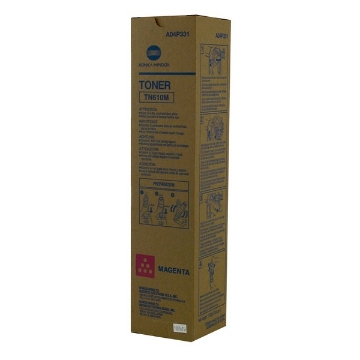 Show details for Konica Minolta A04P331 (TN-610M) OEM Magenta Toner Picture of Konica Minolta A04P331 (TN-610M) OEM Magenta Toner