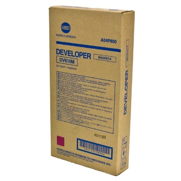 Show details for Konica Minolta A04P800 (DV-610M) Magenta Developer (200000 Yield) Picture of Konica Minolta A04P800 (DV-610M) Magenta Developer (200000 Yield)