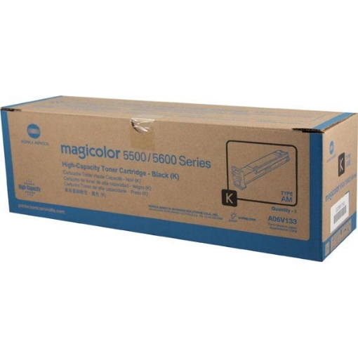 Picture of Konica Minolta a06v133 Black Toner Cartridge (12000 Yield)