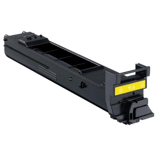 Picture of Konica Minolta A0DK232 Yellow Toner Cartridge (8000 Yield)