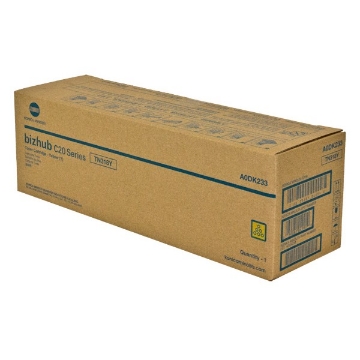Show details for Konica Minolta A0DK233 Yellow Toner Cartridge (8000 Yield) Picture of Konica Minolta A0DK233 Yellow Toner Cartridge (8000 Yield)
