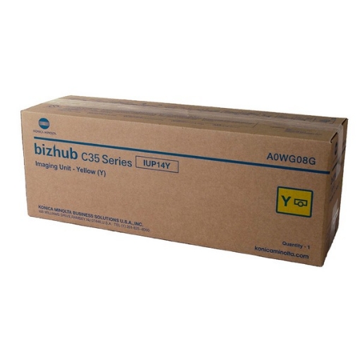 Picture of Konica Minolta A0WG08G Yellow Drum Unit (30000 Yield)