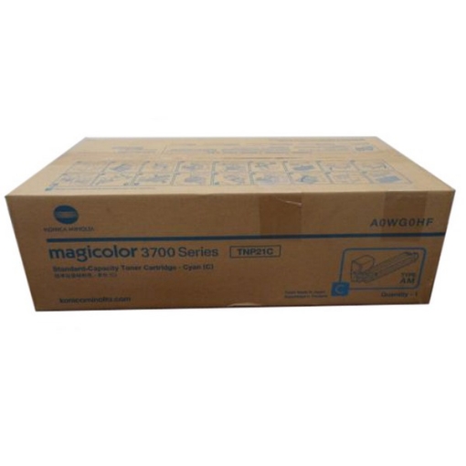 Picture of Konica Minolta A0WG0HF OEM Cyan Toner Cartridge