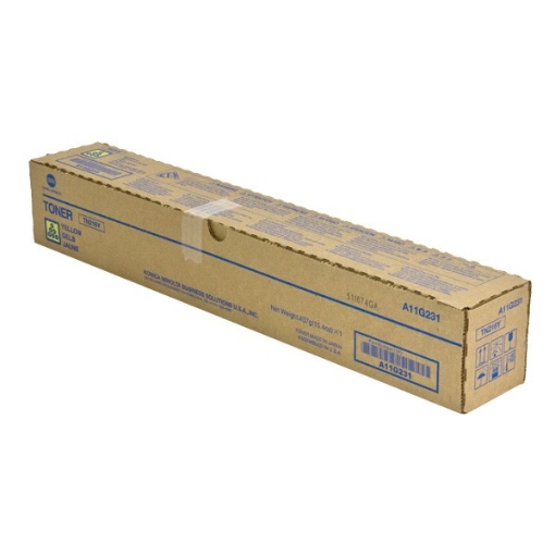 Picture of Konica Minolta A11G231 (TN-216Y) Yellow Toner Cartridge (26000 Yield)