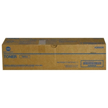 Show details for Konica Minolta A202030 (TN-414) OEM Black Toner Cartridge Picture of Konica Minolta A202030 (TN-414) OEM Black Toner Cartridge