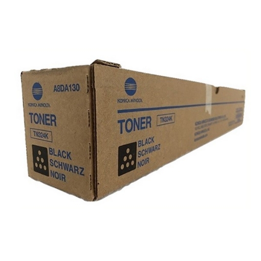 Picture of Konica Minolta A8DA130 (TN-324K) Black Toner Cartridge (28000 Yield)