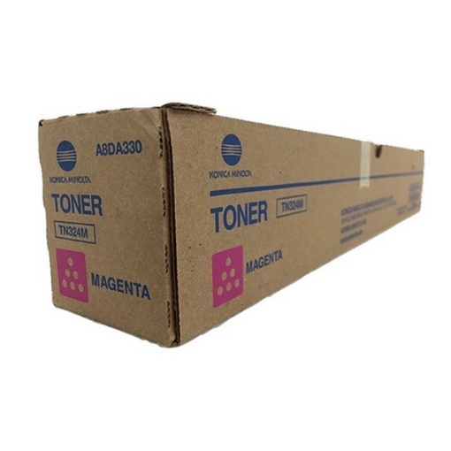 Picture of Konica Minolta A8DA330 (TN-324M) OEM Magenta Toner Cartridge