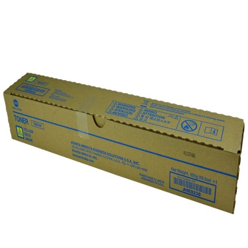 Picture of Konica Minolta A9E8230 (TN-514Y) OEM Yellow Toner Cartridge