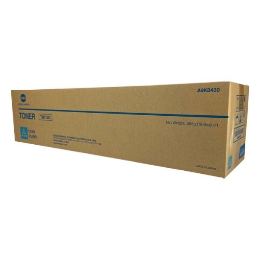 Picture of Konica Minolta A9K8430 (TN713C) OEM Cyan Toner Cartridge