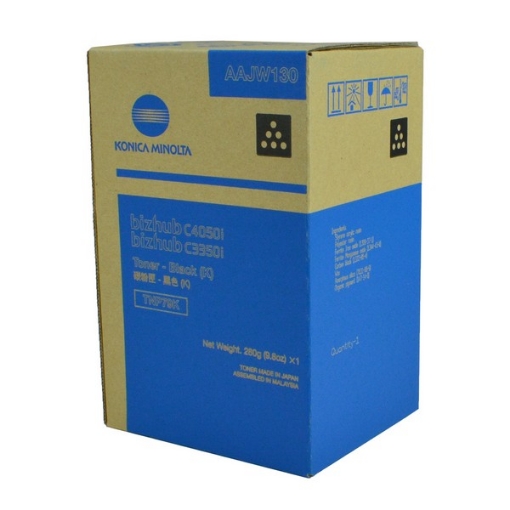 Picture of Konica Minolta AAJW130 (TNP79K) Black Toner Cartridge (13000 Yield)