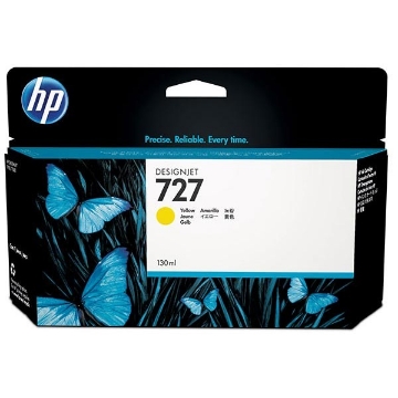 Show details for HP B3P21A (HP 727) OEM Yellow Ink Cartridge Picture of HP B3P21A (HP 727) OEM Yellow Ink Cartridge