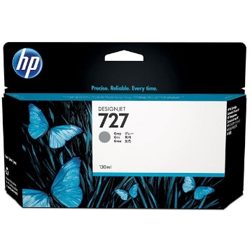 Show details for HP B3P24A (HP 727) OEM Gray Ink Cartridge Picture of HP B3P24A (HP 727) OEM Gray Ink Cartridge