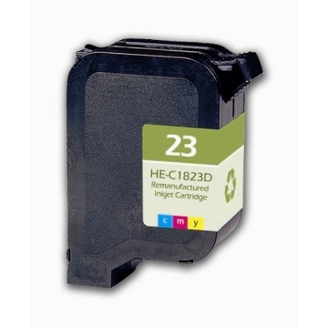 Show details for Remanufactured C1823D (HP 23) Color Inkjet Cartridge Picture of Remanufactured C1823D (HP 23) Color Inkjet Cartridge