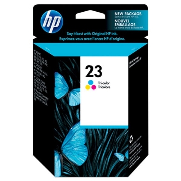 Show details for HP C1823D (HP 23) OEM Color Inkjet Cartridge Picture of HP C1823D (HP 23) OEM Color Inkjet Cartridge