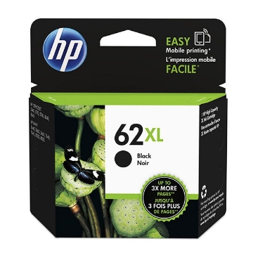 Show details for HP C2P05AN (HP 62XL) OEM High Yield Black Ink Cartridge Picture of HP C2P05AN (HP 62XL) OEM High Yield Black Ink Cartridge