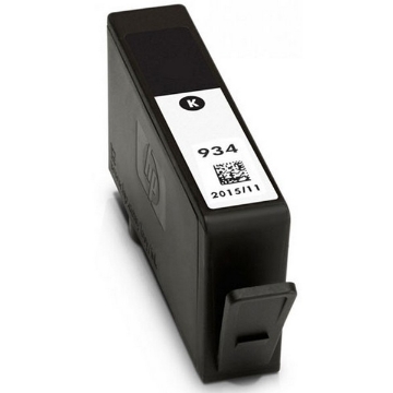 Picture of Compatible C2P23AN (HP 934XL) Compatible High Yield HP Black Ink Cartridge