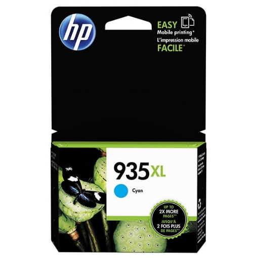 Picture of HP C2P24AN (HP 935XL) OEM High Yield Cyan Ink Cartridge