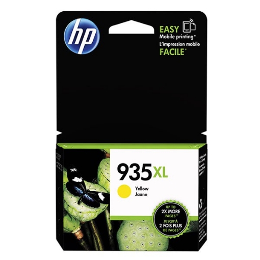 Picture of HP C2P26AN (HP 935XL) OEM High Yield Yellow Ink Cartridge