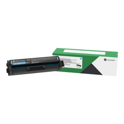 Picture of Lexmark C3210C0 OEM Cyan Toner Cartridge