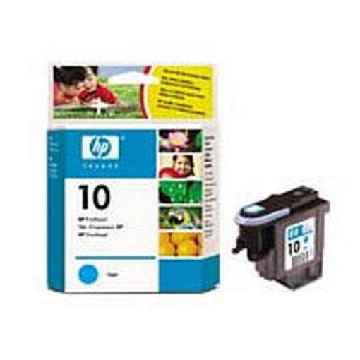 Picture of HP C4801A (HP 10) OEM Cyan Inkjet Cartridge Printhead