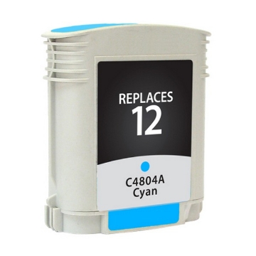 Picture of Compatible C4804A (HP 12) Compatible HP Cyan Inkjet Cartridge