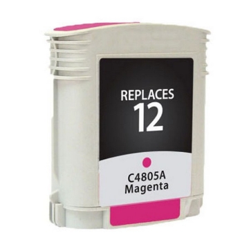 Picture of Compatible C4805A (HP 12) Compatible HP Magenta Inkjet Cartridge