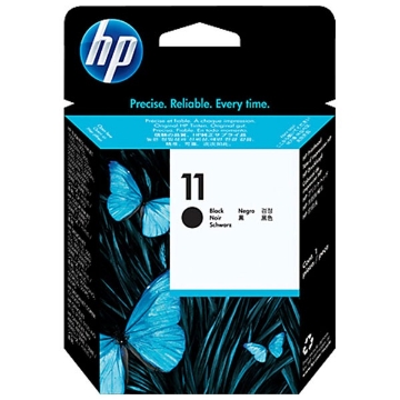 Show details for HP C4810A (HP 11) OEM Black Inkjet Cartridge Printhead Picture of HP C4810A (HP 11) OEM Black Inkjet Cartridge Printhead