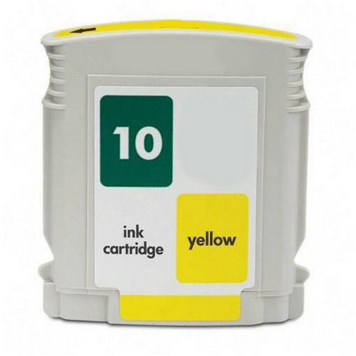 Picture of Compatible C4842A (HP 10) Compatible HP Yellow Inkjet Cartridge