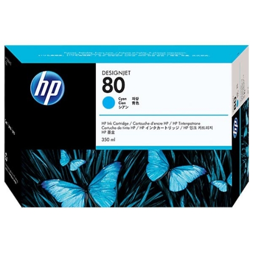 Picture of HP C4846A (HP 80XL) OEM Cyan Inkjet Cartridge