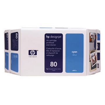 Show details for HP C4891A (HP 80) OEM Cyan Print Cartridge Picture of HP C4891A (HP 80) OEM Cyan Print Cartridge