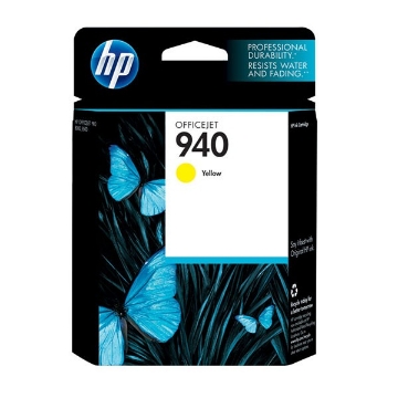 Show details for HP C4905AN (HP 940) Yellow Inkjet Cartridge (900 Yield) Picture of HP C4905AN (HP 940) Yellow Inkjet Cartridge (900 Yield)