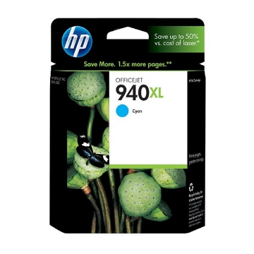 Show details for HP C4907AN (HP 940XL) OEM Cyan Inkjet Cartridge Picture of HP C4907AN (HP 940XL) OEM Cyan Inkjet Cartridge