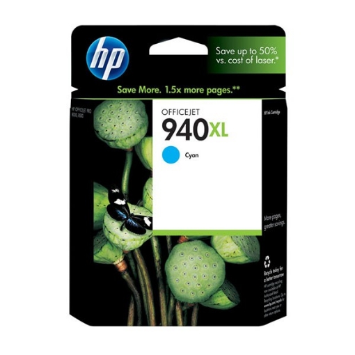 Picture of HP C4907AN (HP 940XL) OEM Cyan Inkjet Cartridge