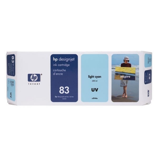 Picture of HP C4944A (HP 83) OEM Light Cyan Inkjet Cartridge