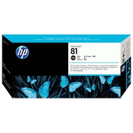 Picture of HP C4950A (HP 81) OEM Black Inkjet Cartridge