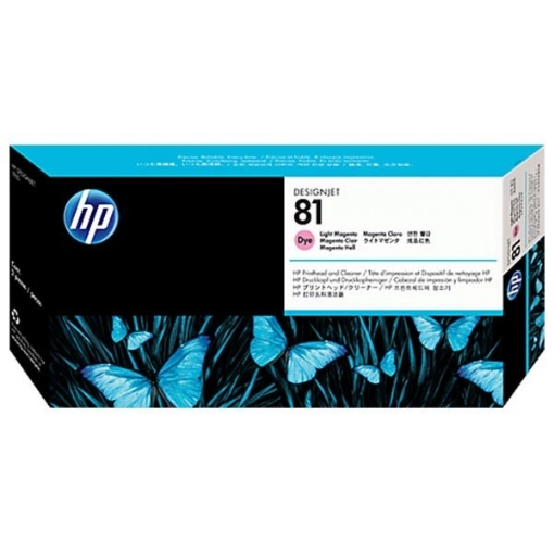Picture of HP C4955A (HP 81) OEM Light Magenta Dye Printhead / Cleaner