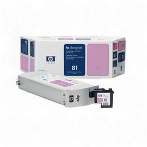 Picture of HP C4995A (HP 81) OEM Light Magenta Cartridge / Printhead / Cleaner (Value Pack)