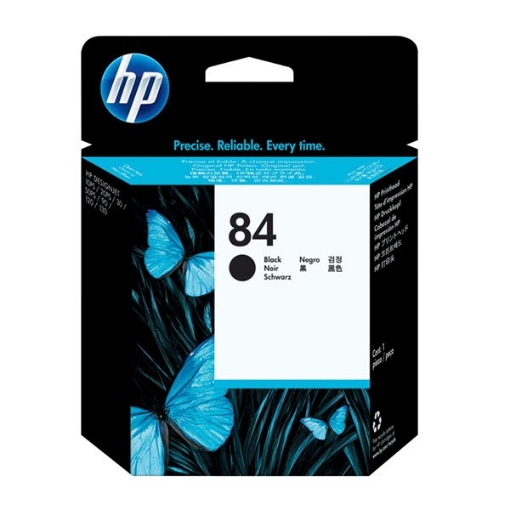 Picture of HP C5019A (HP 84) OEM Black Printhead Inkjet Cartridge