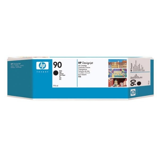 Picture of HP C5059A (HP 90) OEM Black Inkjet Cartridge