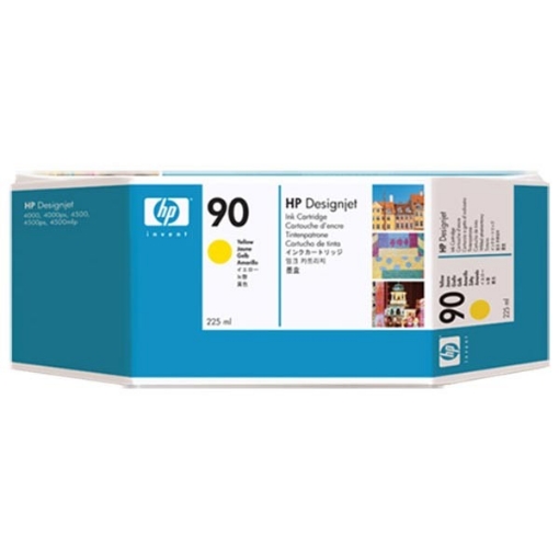 Picture of HP C5064A (HP 90) OEM Yellow Print Cartridge