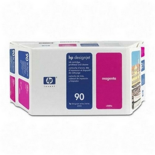 Picture of HP C5080A (HP 90) OEM Magenta Ink Cartridge (Value pack)