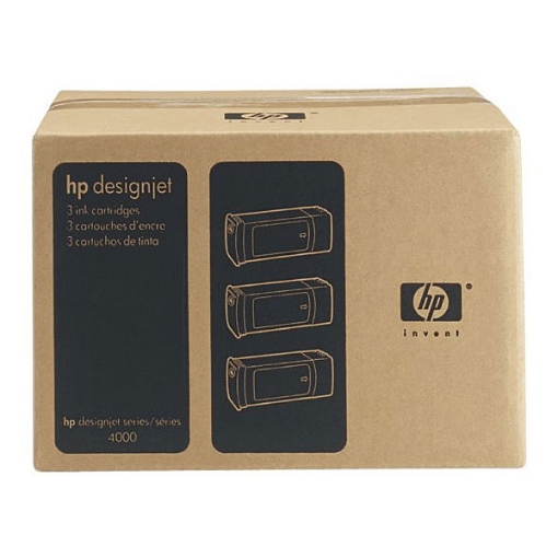 Picture of HP C5095A (HP 90) OEM Black Inkjet Cartridge (3 pk)