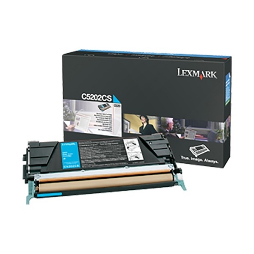 Picture of Lexmark C5202CS OEM Cyan Laser Toner Cartridge